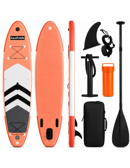 Deska SUP 320 cm AquaPaddle Zestaw Paddleboard + Wiosło + Pompka + Plecak 180 kg