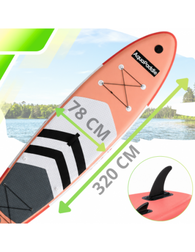 Deska SUP 320 cm AquaPaddle Zestaw...