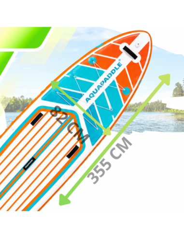 Deska SUP AquaPaddle 355x82x15 cm...