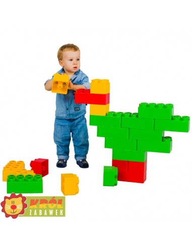 Klocki GIGANTY 65 elementów