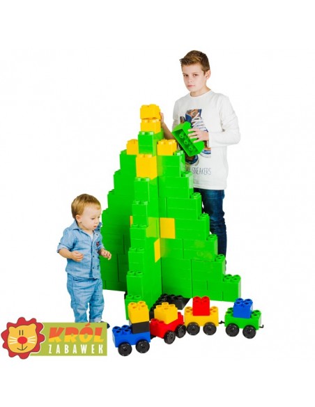 Klocki GIGANTY 65 elementów