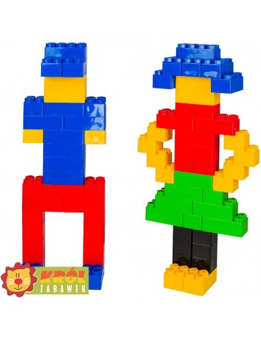 Klocki GIGANTY 65 elementów