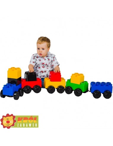 Klocki GIGANTY 65 elementów