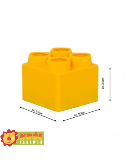 Klocki GIGANTY 65 elementów