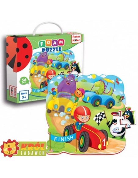 Piankowe Puzzle Wróżki 