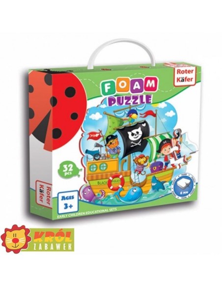 Piankowe Puzzle Piraci