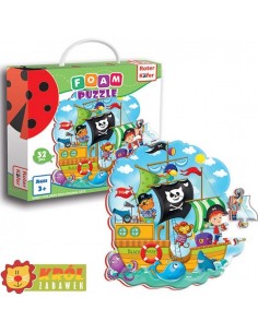Piankowe Puzzle Piraci