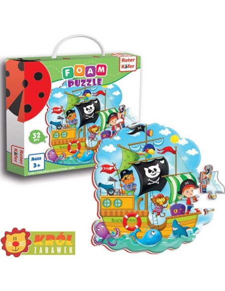 Piankowe Puzzle Piraci