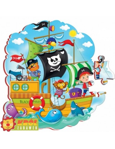 Piankowe Puzzle Piraci