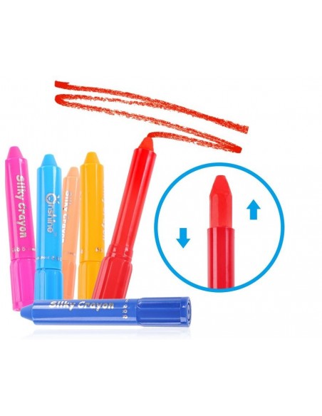 Kredki Żelowe Wykręcane 12 sztuk