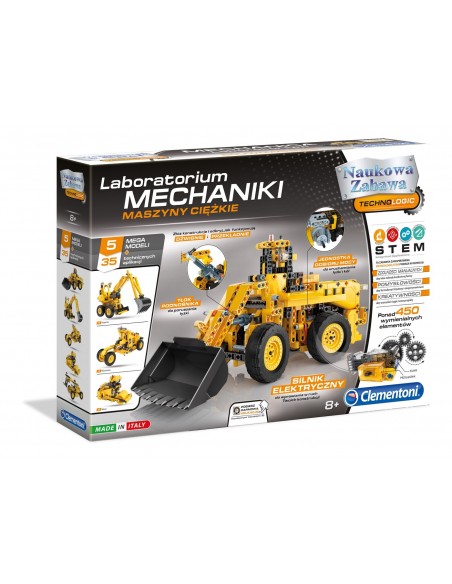 Laboratorium mechaniki - maszyny ciężkie  Clementoni