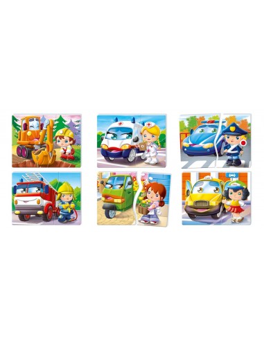 Uczę się bawiąc. Pojazdy i zawody- Clementoni