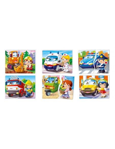 Uczę się bawiąc. Pojazdy i zawody- Clementoni