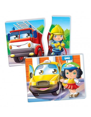 Uczę się bawiąc. Pojazdy i zawody- Clementoni