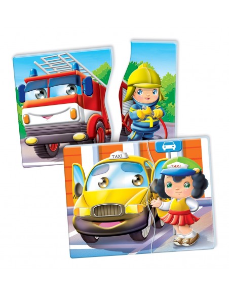 Uczę się bawiąc. Pojazdy i zawody- Clementoni