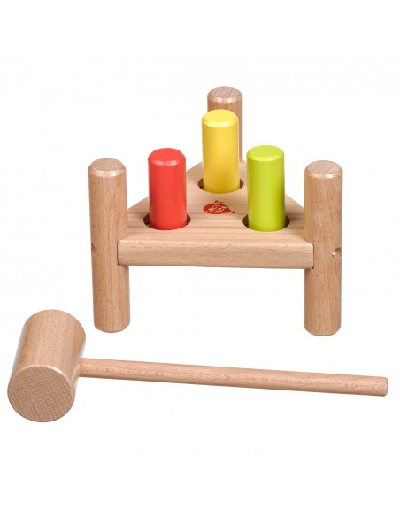 Drewniany wbijak przebijak trójkątny Lucy & Leo