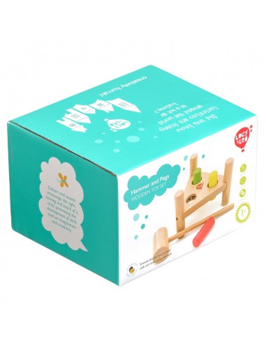 Drewniany wbijak przebijak trójkątny Lucy & Leo