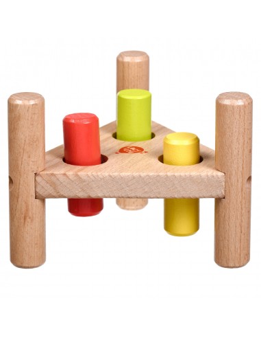 Drewniany wbijak przebijak trójkątny Lucy & Leo