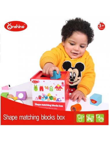 Drewniana Kostka edukacyjna sorter ONSHINE 