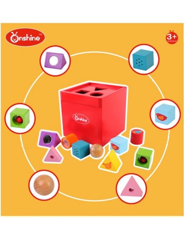 Drewniana Kostka edukacyjna sorter ONSHINE 