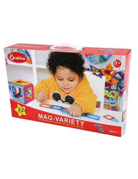 Klocki magnetyczne Onshine 32 szt.