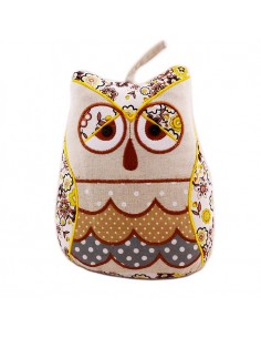 Maskotka Poduszka SOWA BRĄZOWA 2