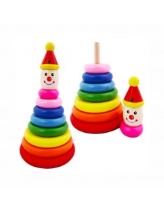 Drewniana piramida Klaun 2