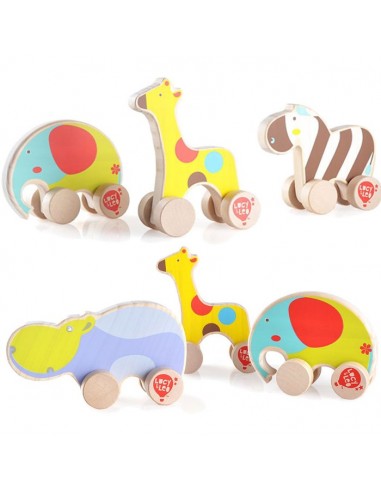 Drewniany Słoń Lucy & Leo