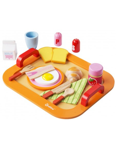 Drewniany zestaw Śniadaniowy