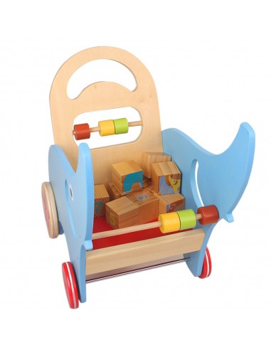 Drewniany Pchacz Słoń Janod