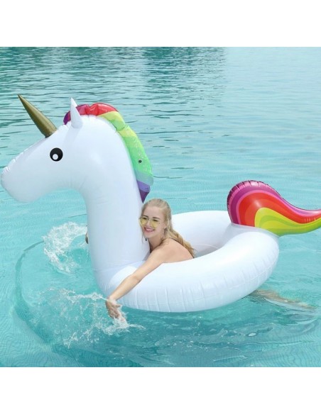 Koło jednorożec do pływania 130 cm