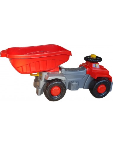 Duża wywrotka czerwona- jeździk 