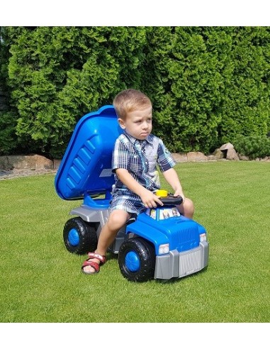 Duża wywrotka czerwona- jeździk 