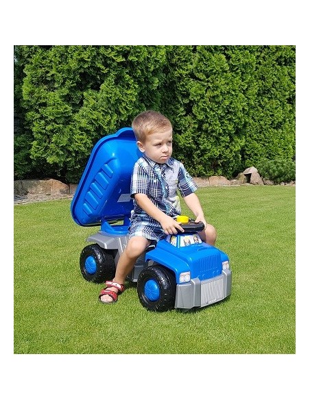 Duża wywrotka czerwona- jeździk 