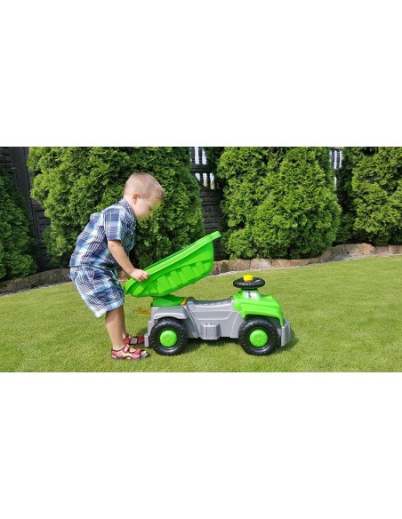 Duża wywrotka czerwona- jeździk 