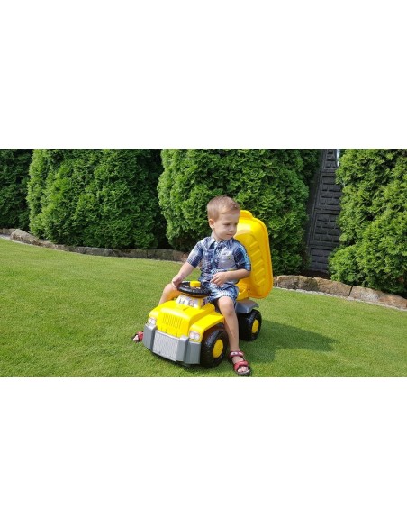 Duża wywrotka czerwona- jeździk 