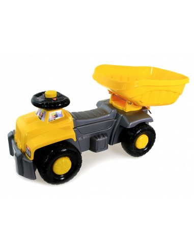 Duża wywrotka żółta- jeździk 