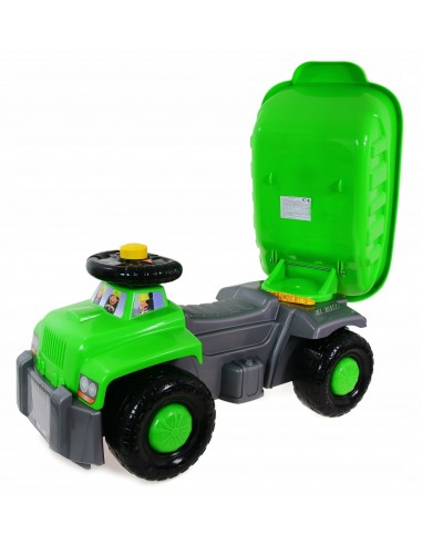 Duża wywrotka zielona- jeździk 