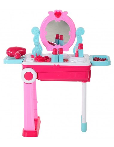 Toaletka z kosmetykami i przyborami z dźwiękiem i światłami