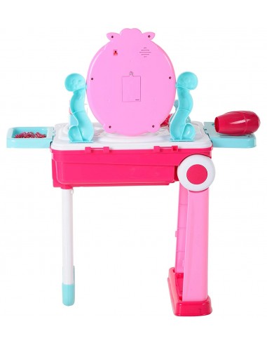 Toaletka z kosmetykami i przyborami z dźwiękiem i światłami