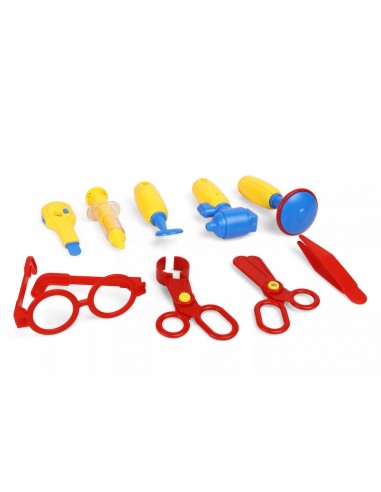 Zestaw MAŁY DOKTOR lekarz na kółkach  walizka ambulans