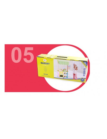 Drewniana piekarnia sklep z akcesoriami