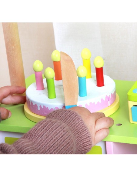 Drewniana piekarnia sklep z akcesoriami