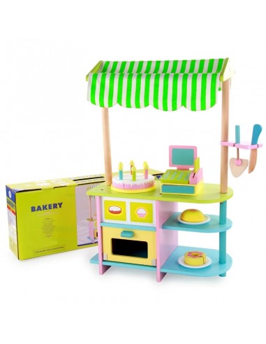 Drewniana piekarnia sklep z akcesoriami