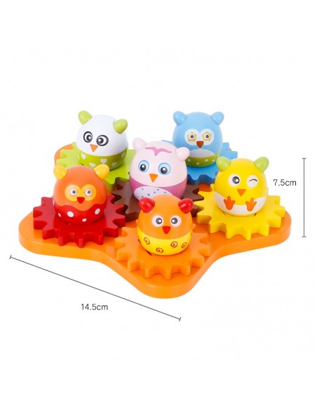 Drewniane zębatki jajka ONSHINE