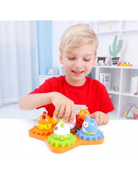 Drewniane zębatki jajka ONSHINE