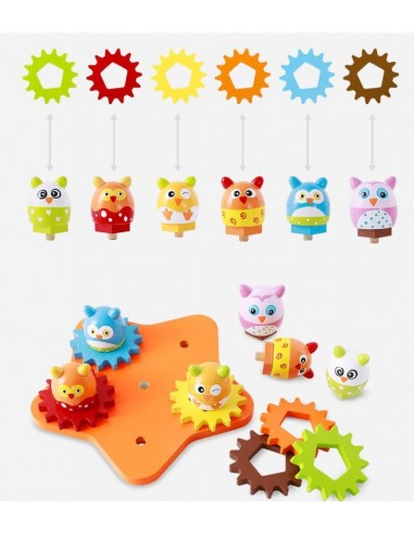 Drewniane zębatki jajka ONSHINE